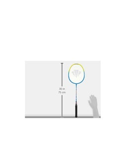 DUNLOP Aeroblade Ti Yellow Squash Racket, G6 HH – Enhanced Aerodynamics, Yellow, Adult  - Image 5