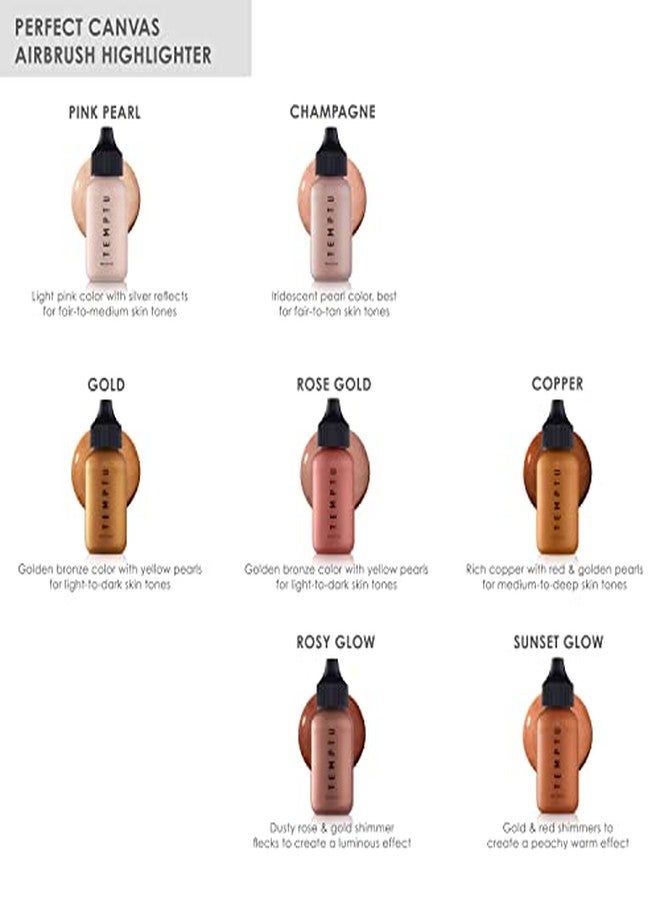 تيمبتو قلم تحديد الوجه تيمبتو بيرفكت كانفاس إيربراش، لون نحاسي، 1 أونصة سائلة - Image 3