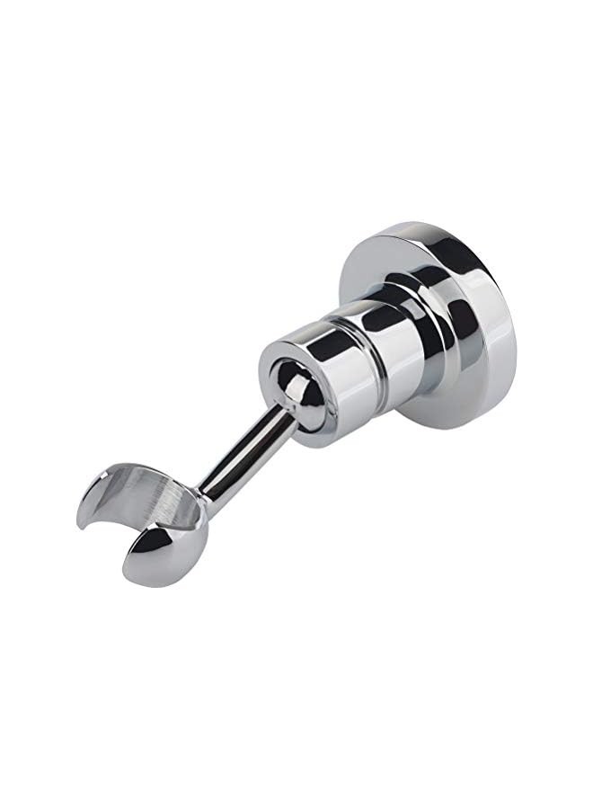 The Bros Freelynn Shower Head Holder - Shower Holder Bracket Copper Wall Mount for Handheld Showerhead and Standard Shower Hose - Chrome Plated 360 Degrees Adjustable - Image 5