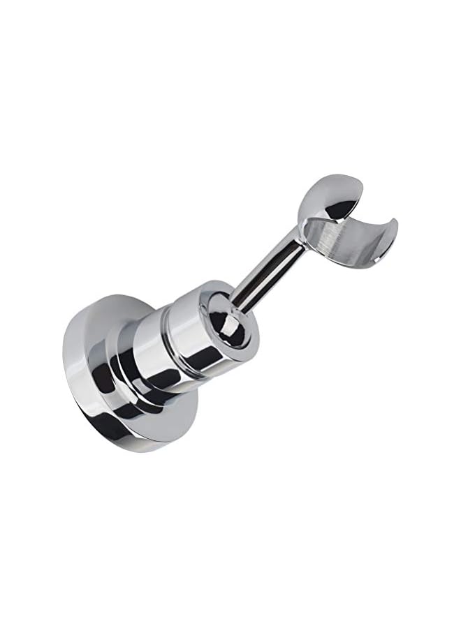 The Bros Freelynn Shower Head Holder - Shower Holder Bracket Copper Wall Mount for Handheld Showerhead and Standard Shower Hose - Chrome Plated 360 Degrees Adjustable - Image 4