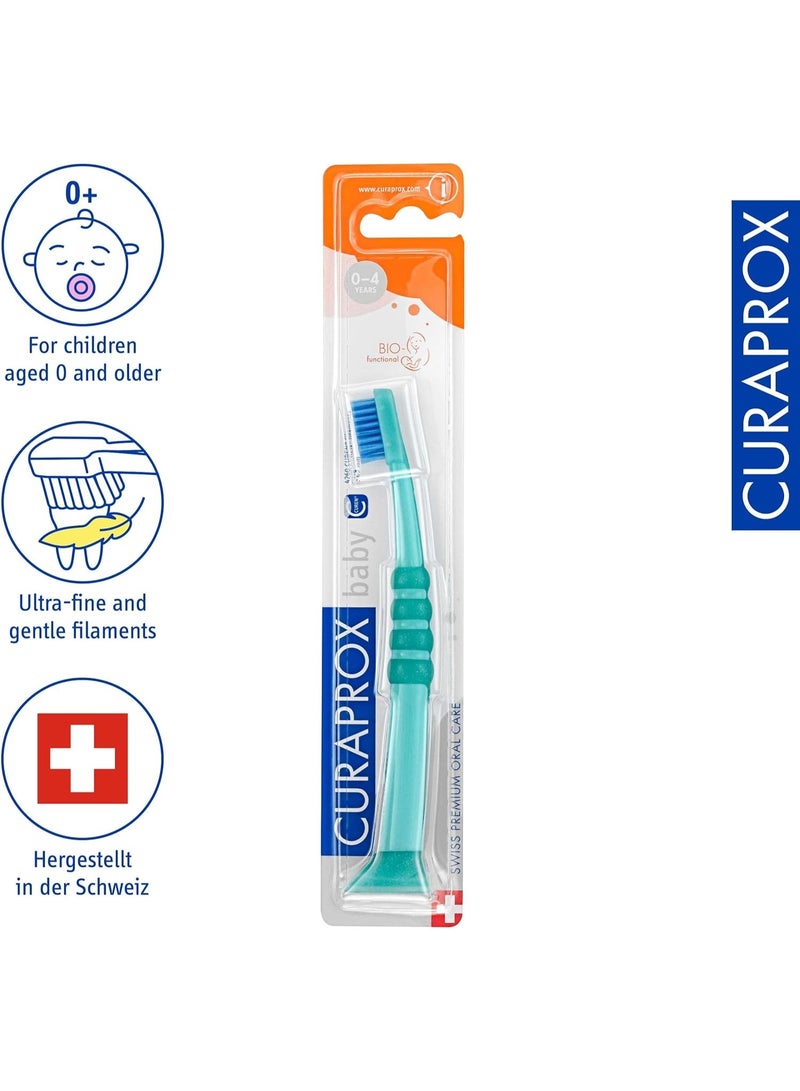 Curaprox Kids Toothbrush 0–4 Years – 5500 Ultra-Soft Curen Filaments – Multicolor - Image 5