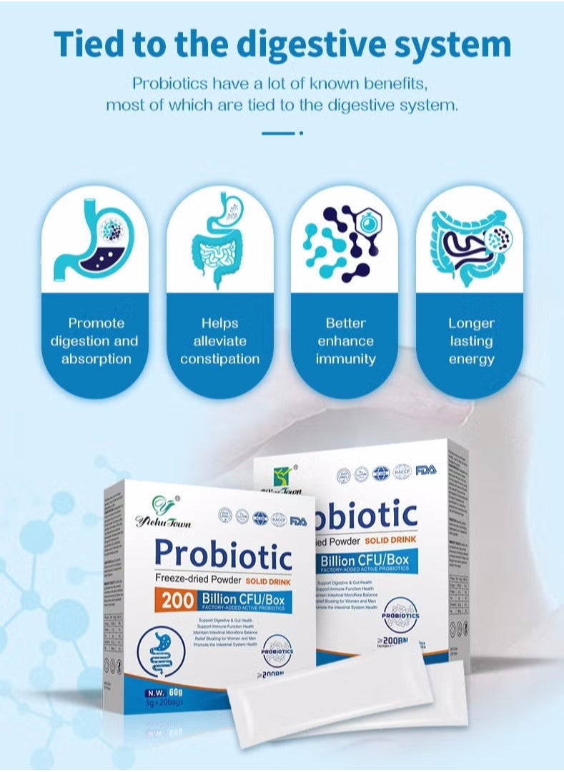 Wins Town Probiotic solid drink Instant probiotics powder  - Image 2