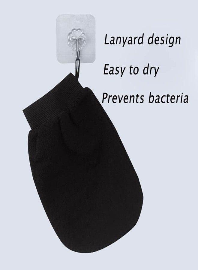 YOSEBE Exfoliating Gloves Korean Exfoliating Mitts Scrubbing Gloves for Body Bath Shower Spa ,Deep Shower Mitt Body Scrubbing Gloves for Men and Women Cleanse Dead or Dry Skin (4 PCS) - Image 5