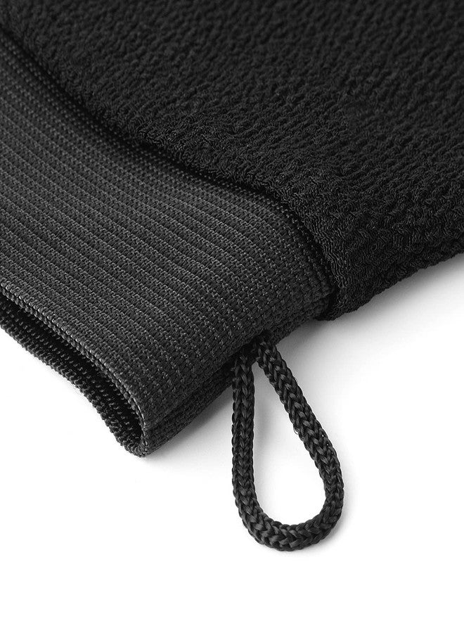 YOSEBE Exfoliating Gloves Korean Exfoliating Mitts Scrubbing Gloves for Body Bath Shower Spa ,Deep Shower Mitt Body Scrubbing Gloves for Men and Women Cleanse Dead or Dry Skin (4 PCS) - Image 2