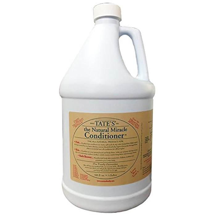 Tate's The Natural Miracle Natural Miracle Conditioner 128 Oz! 1 Gallon - Image 2