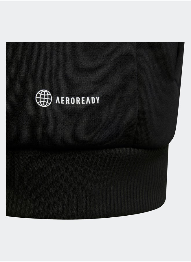 Adidas Train Essentials Aeroready 3-Stripes Regular-Fit Full-Zip Hoodie  - Image 4