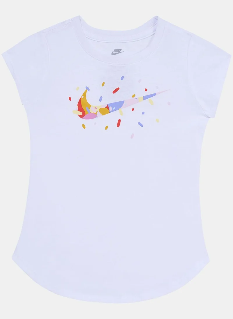 Nike Kids' Ice Cream Camo Swoosh T-Shirt