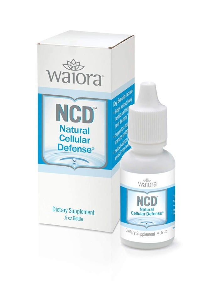 Waiora Natural Cellular Defense (NCD) Liquid Supplement, Advanced Mineral & Botanical Formula, Daily Immune & Cellular Wellness, Easy Absorption Drops, pH Balance, Cleansing (One .5 oz Bottle, 90 serv.) - Image 1