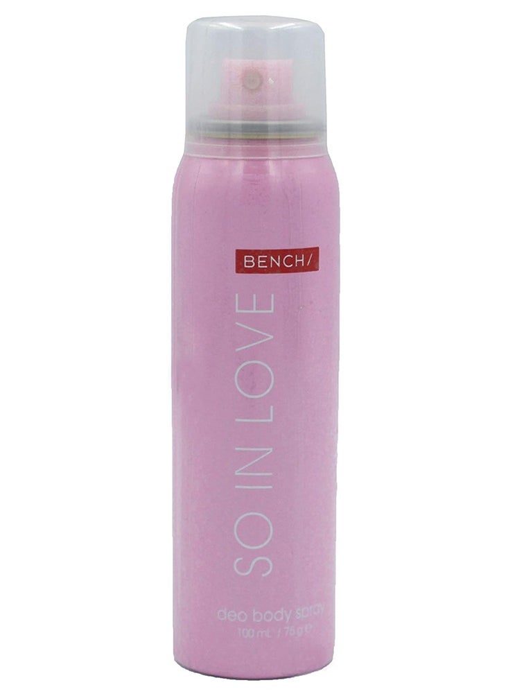 Bench - Bench So In Love Body Spray,100ml - Image 1