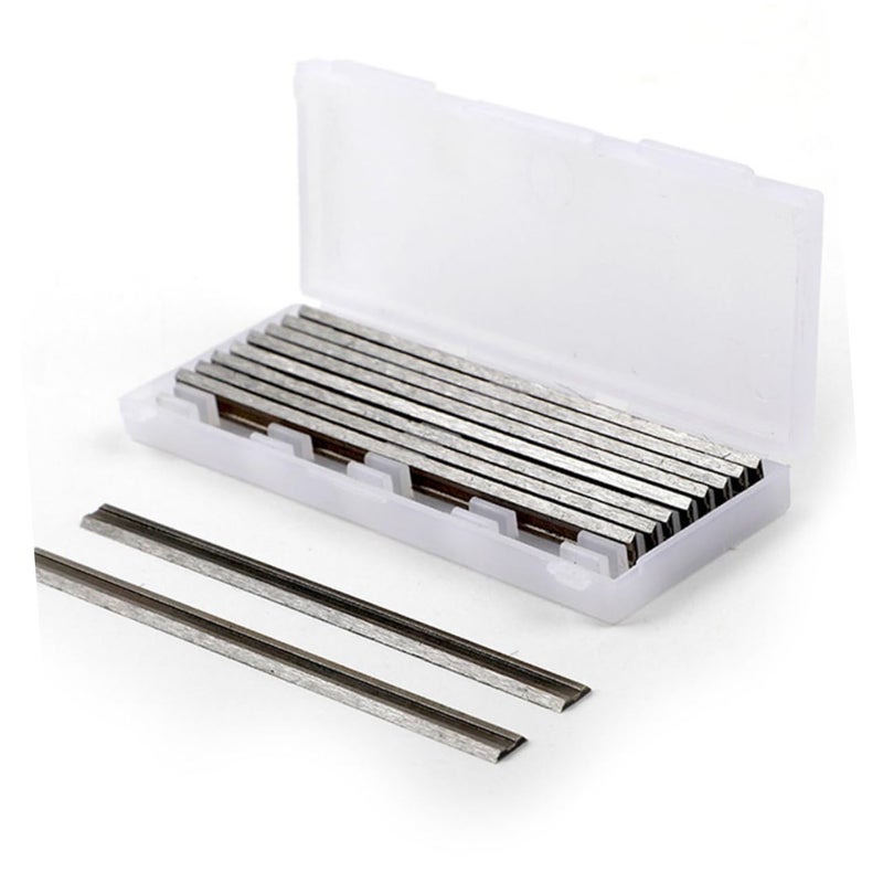 High Carbon Steel Planer Blades for Hardwood Planing Woodworking Replacement Tool - Image 3