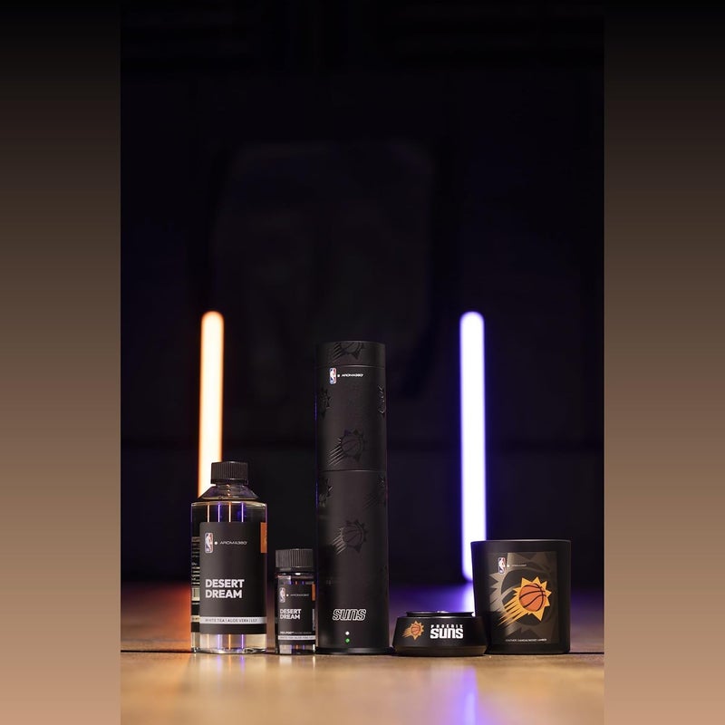 AROMA360 x NBA - Phoenix Suns Luxury Portable Essential Oil Car Diffuser - Aromatherapy Oils Scent Car Diffuser - Auto On/Off Wireless Feature - Oil Not Included - Image 2