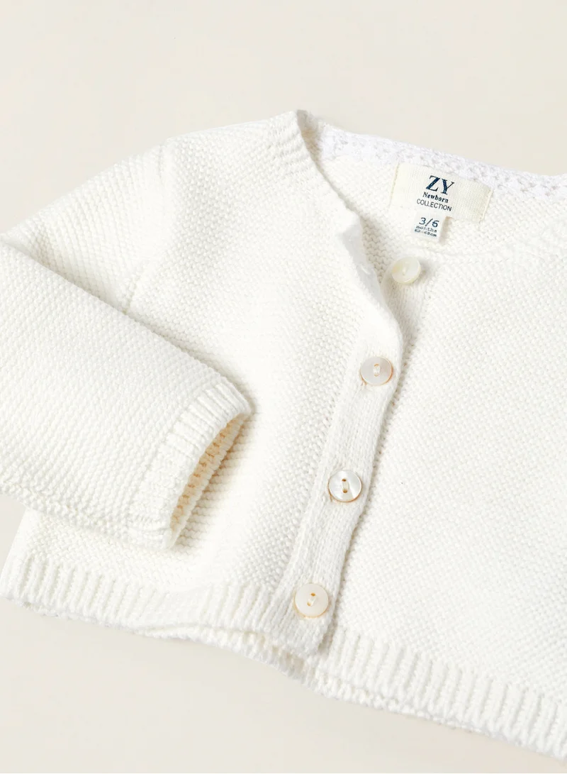 Zippy Zippy Cotton Bolero Cardigan For Newborn Baby Girls