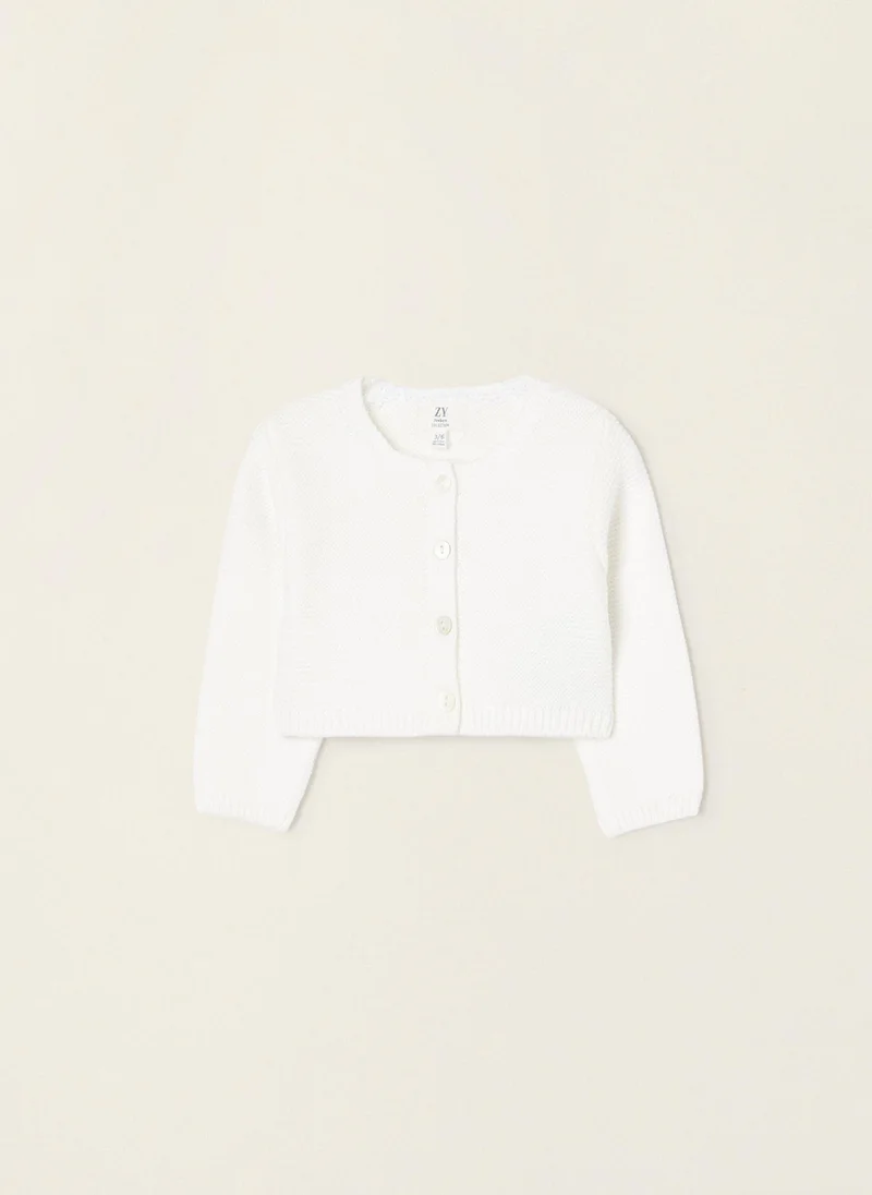 Zippy Zippy Cotton Bolero Cardigan For Newborn Baby Girls