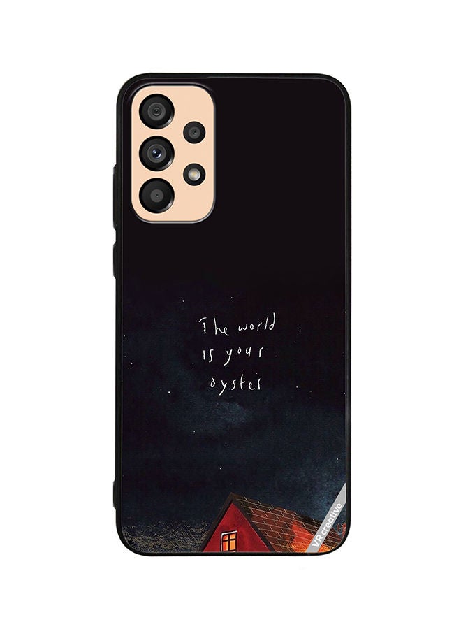 VR CREATIVE Protective Case Cover For Samsung Galaxy A72 The World Is Your Oyster Design Multicolour - Image 1