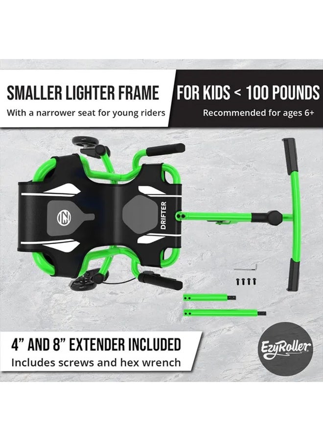 Ezyroller Drifter X Ride On - Green - Image 3