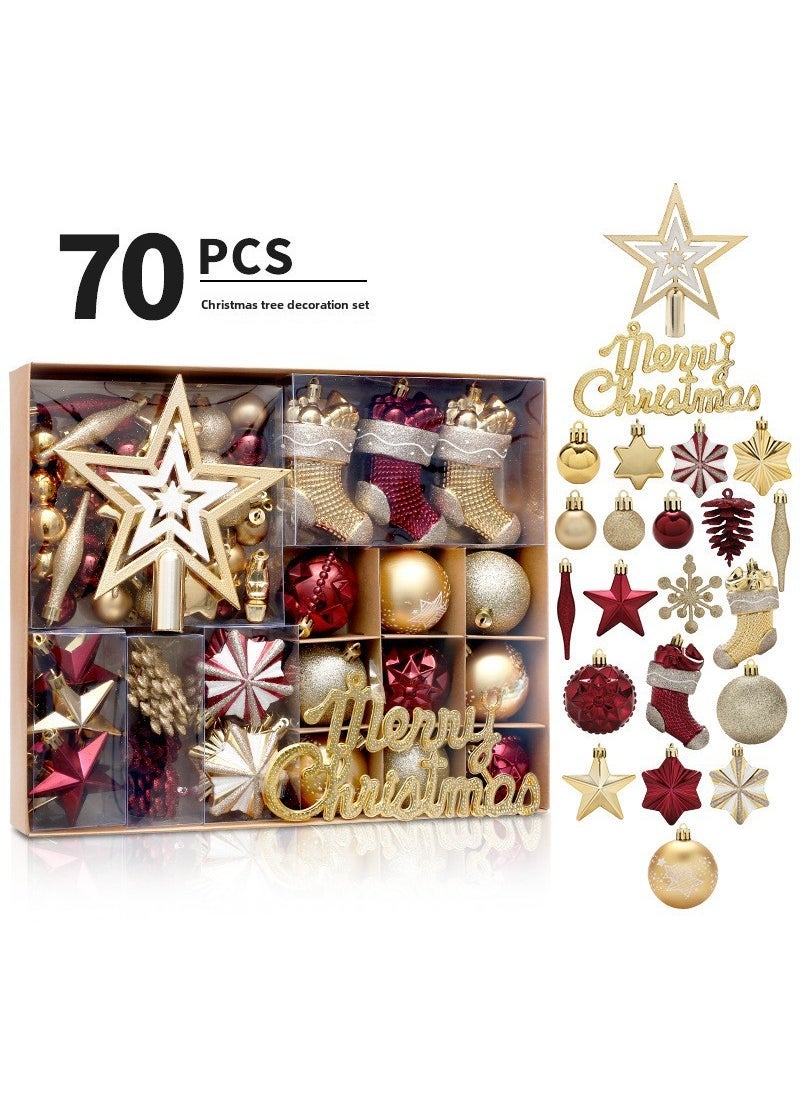 70pcs Christmas Tree Topper Decorative Ornaments Set Red Gold - pzsku/ZE8999A1E21147DA596BCZ/45/_/1734014685/2bf11ece-eccc-4b76-8363-07279cb00529