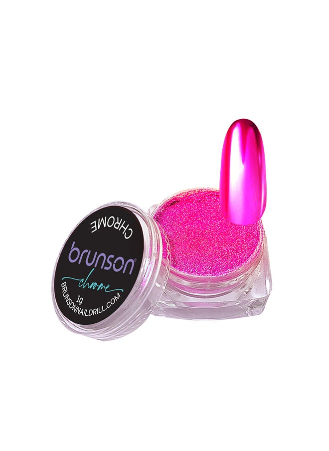 brunson Chrome Mirror Metallic Holographic Effect Art Decoration Manicure Pigment Nail Powder MC-17 