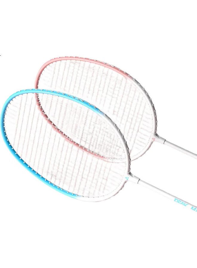 PEAK Badminton Racket Set For Beginners With 6 Shuttlecocks, 2 Grips, And Yyz5803 - Image 2