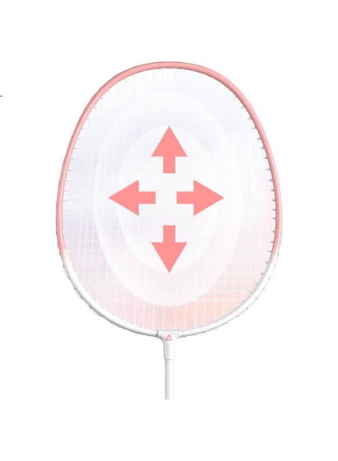 PEAK Badminton Racket Set For Beginners With 6 Shuttlecocks, 2 Grips, And Yyz5803 - Image 1