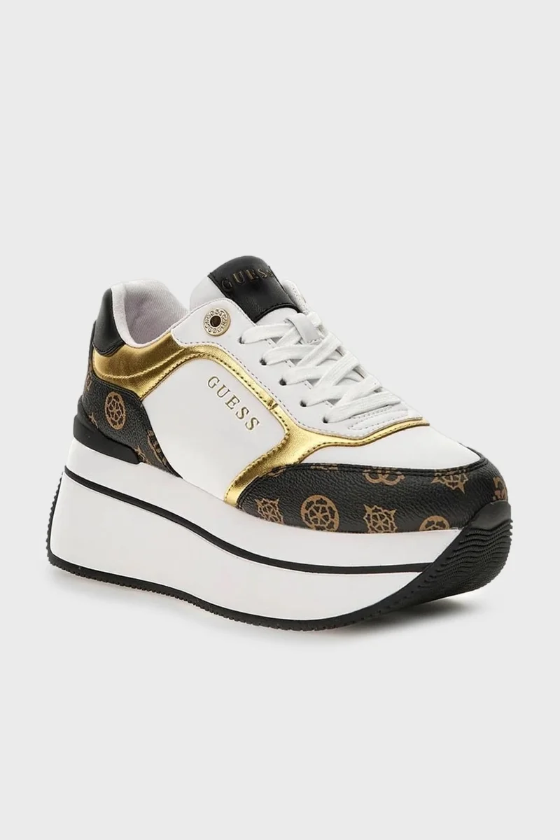 GUESS Camrio Thick Soled Casual Sports Shoes Women's Shoes FL7CMR FAL12 Whıbr