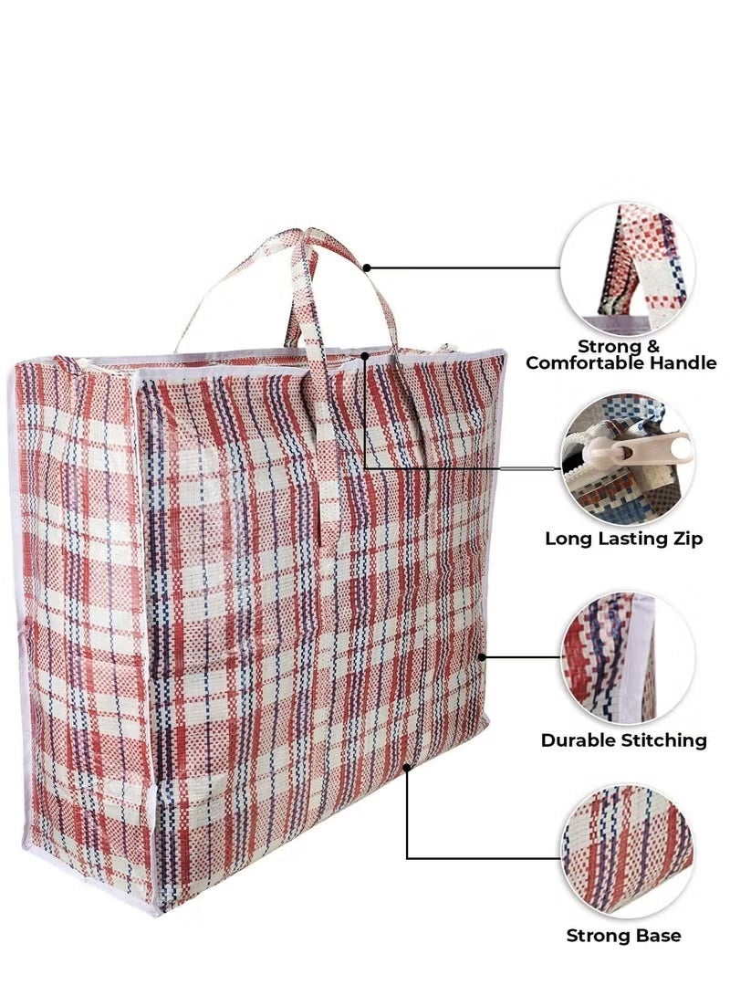 4 powerful storage laundry bags, travel, moving, packaging bags with zippers and handles,Folding Organizer Bag For Clothes Pillows Blankets Bedding Watercolors storage bags 60*30*70cm - Image 4