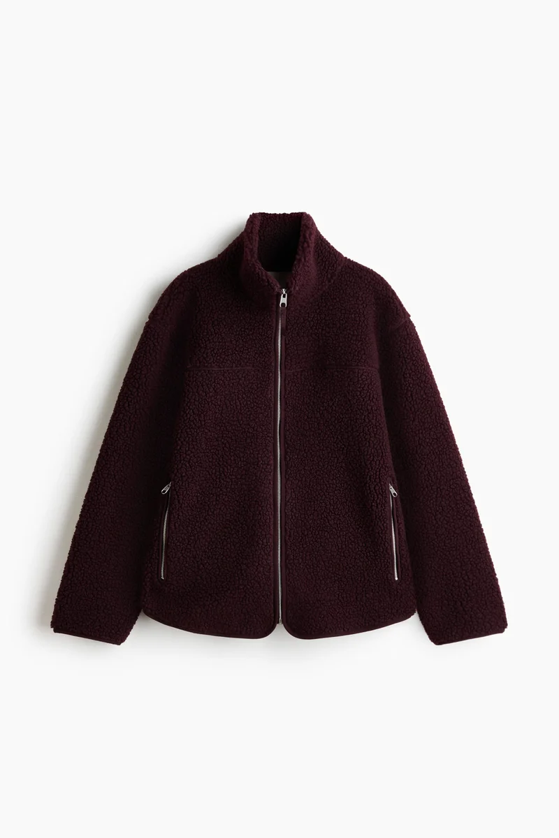 H&M  MAMA Before & After Babywearing teddy jacket for Women | Best Price UAE