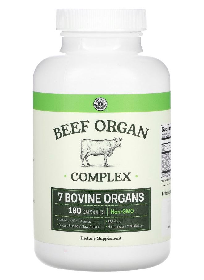 Left Coast Performance - Beef Organ Complex 180 Capsules - Image 1