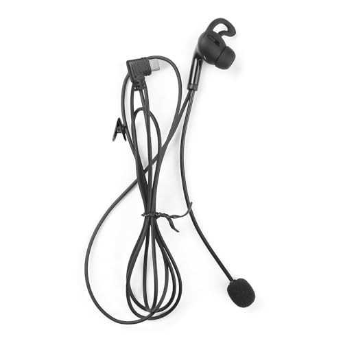 EJEAS Soccer Football Referee Headset Coach Headphone Accessory with Microphone Suitable for Professional V6C/V4C Plus Referee Intercom Type-C (Right Earpiece) - Image 1