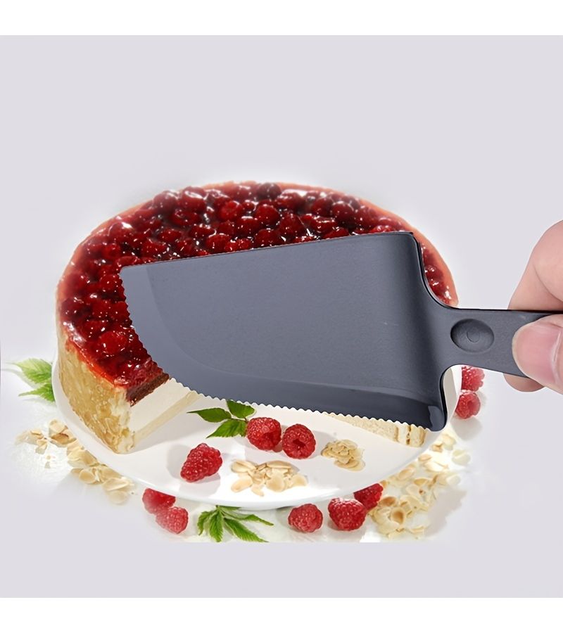 Pink Plastic Cake Knife For Baking Fondant Pastry Pizza Cheese Cookie Cutter Wedding DIY - Image 5
