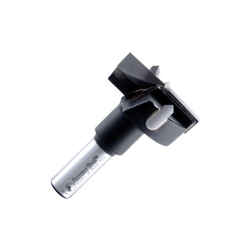 Amana Tool 203351 Carbide Tipped Hinge Boring Drill Bit 35mm Dia x 57mm Long x 10mm Right Hand - Image 3