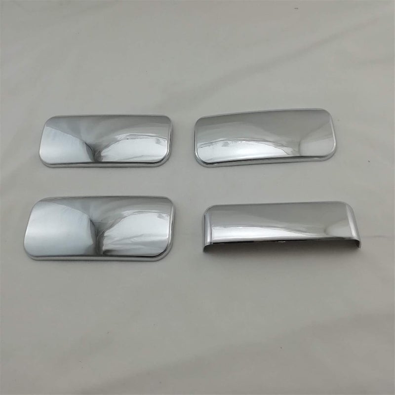 QASULER Chrome Door Handle Bowl Covers for Ford Transit Tourneo - Image 1