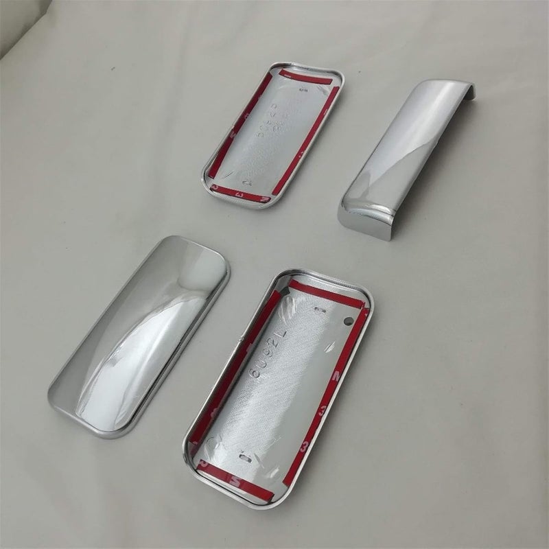 QASULER Chrome Door Handle Bowl Covers for Ford Transit Tourneo - Image 3