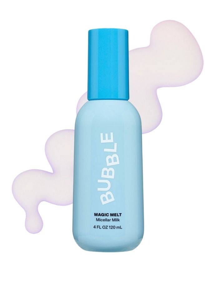 بابل ماجيك ميلت - حليب ميسيلار، 120 مل | مزيل مكياج مرطب لطيف، حليب منظف مهدئ، ينعم ويغذي البشرة - Image 1