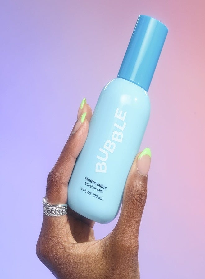 بابل ماجيك ميلت - حليب ميسيلار، 120 مل | مزيل مكياج مرطب لطيف، حليب منظف مهدئ، ينعم ويغذي البشرة - Image 2