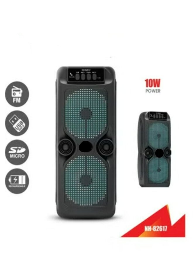 مكبر صوت Neehoon مع FM USB Mp3 Micro Playable 10W NH-82617