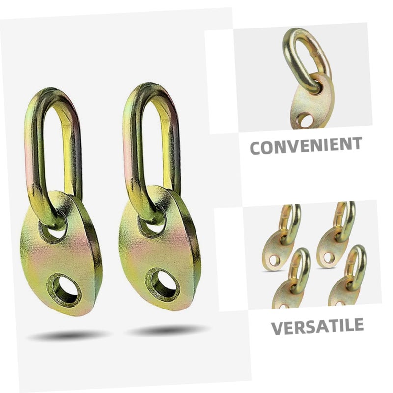Heavy Duty 4 Pcs Engine Lift Sling Set Adjustable Eye Leveler for Secure Lifting Mechanics - Image 4