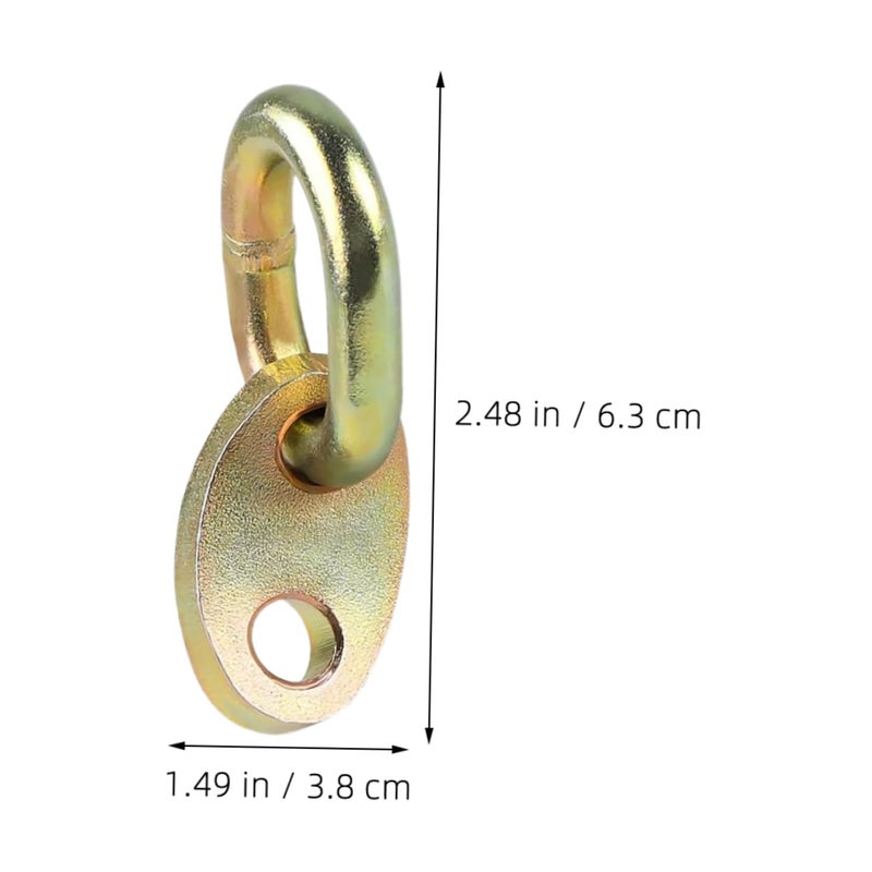 Heavy Duty 4 Pcs Engine Lift Sling Set Adjustable Eye Leveler for Secure Lifting Mechanics - Image 3