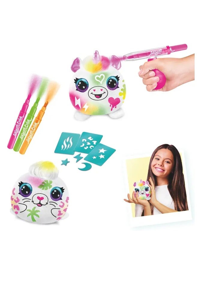 Canal Toys Airbrush Plush - Neon Mini Mystery - Image 2