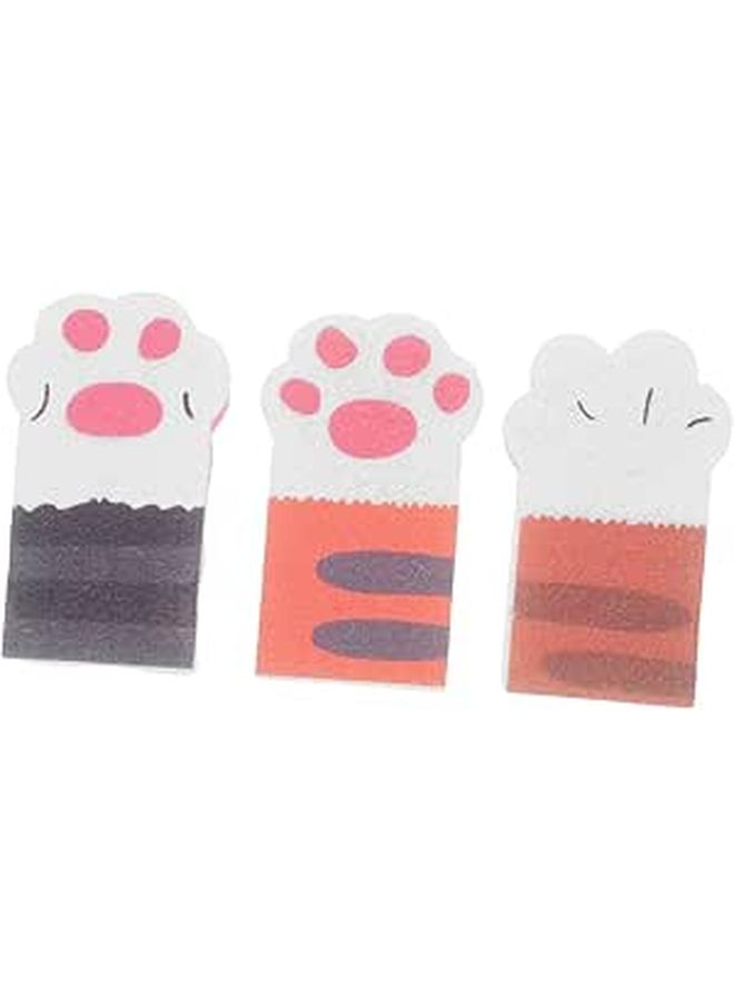 Thickened Cleaning Sponges Non Woven High Friction Scrubbers Strong Water Absorption 3Pcs Random Color - Image 1