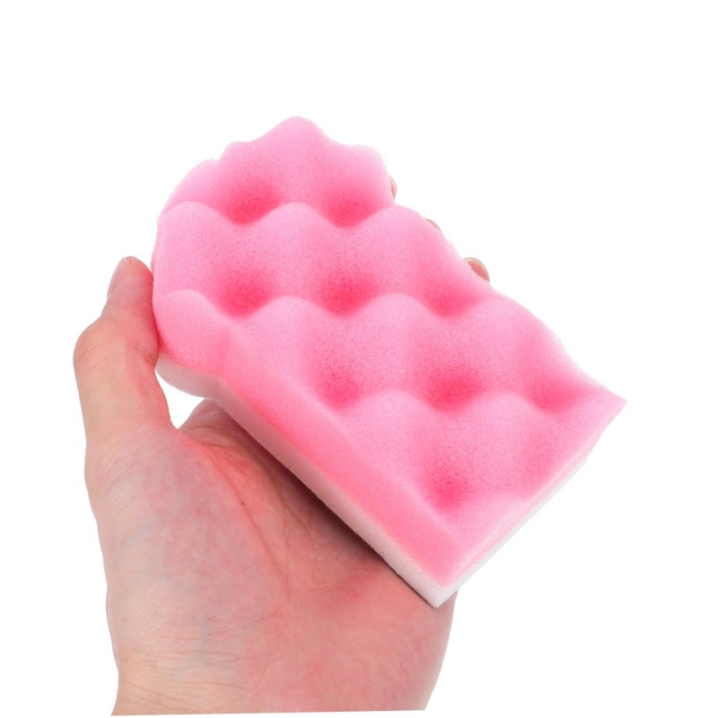 Thickened Cleaning Sponges Non Woven High Friction Scrubbers Strong Water Absorption 3Pcs Random Color - Image 5