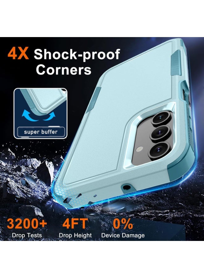 Case for Samsung Galaxy A16 5G, Full Body Heavy Duty Rugged Shockproof Protective Phone Cover , Mint Green - Image 2