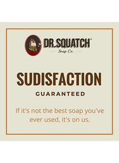 Dr. Squatch Pine Tar Soap 4Pack Bundle Bar Soap For Men With Natural Woodsy Scent And Skin Exfoliating Scrub Handmade With Pine Coconut Olive Organic Oils In Usa (4 Bar Set)  - Image 4