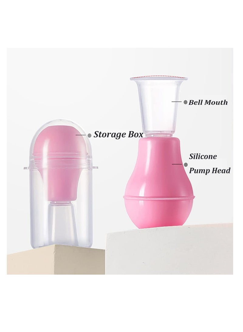 SUNSAR 4 Pieces Nipple Suction Cups Nipple Corrector Sucker for Breastfeeding Inverted Flat Nipples Aspirator Puller - Image 3