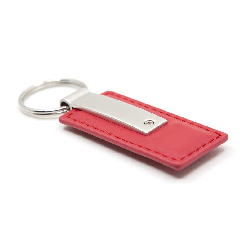 Honda Au-Tomotive Gold, INC. Honda CRV Red Leather Car Key Chain, Official Licensed - Image 3