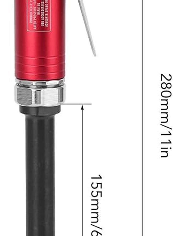US Style Extended Air Die Grinder Tool 20000RPM 90PSI 3mm 6mm Collet Aluminum Alloy - Image 5