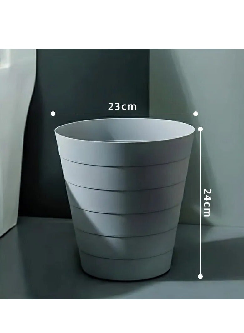 Home and office sanitary bin waste Basket, grey 24x23x23  - Image 3