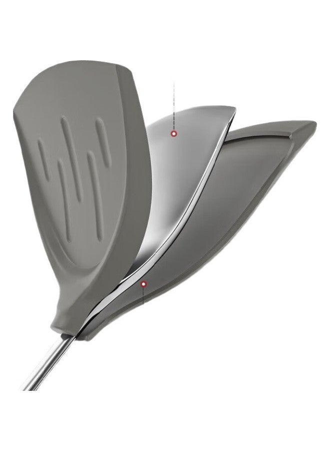 Supor Silicone Spatula, Heat-resistant, Non-stick, Suitable For Frying Pans, Wok, And Flat-bottom Pans, Model Kh075 - Image 3