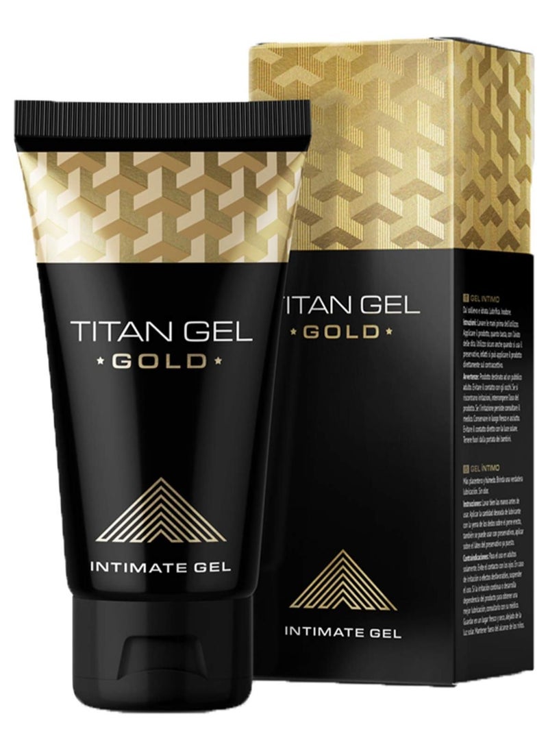 EELHOE Titan Gel Gold For Enlargement And Performance 50ml  - Image 1