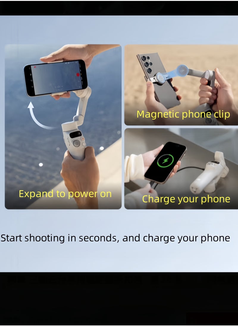 dji - Osmo Mobile7's latest smartphone gimbal is updated to 7.0 and supports gimbal-phone charging - Image 1