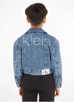 Calvin Klein Jeans Kids, Boys' Jacket - Outwear - Cotton, Denim , Blue - pzsku/ZE89BE2A4AF2ABE972817Z/45/_/1723737130/1c38d1d4-8abb-44fc-800d-530842402f53